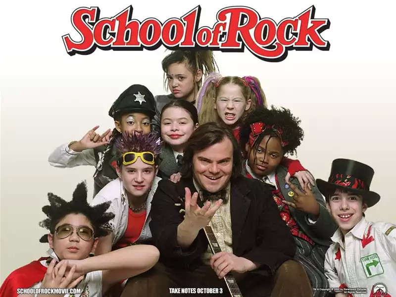 Escola de música de Juiz de Fora: A história de Paul Green ficou tão conhecida que inspirou o filme School of Rock (2003), estrelado por Jack Black (Foto: Divulgação)